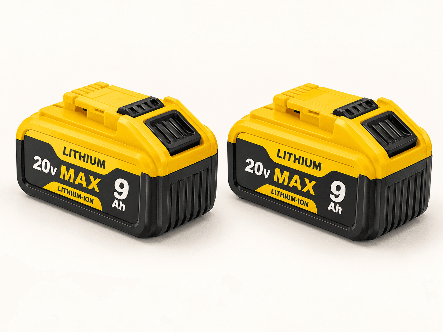 20V 9.0Ah Replacement Battery Packs - 2-Pack